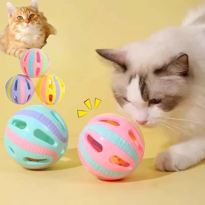 Cat Toy Plastic Bal…