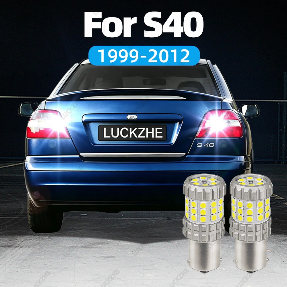 For Volvo S40 LED Reverse Lights S40 MK1 MK2 Accessories 1999-2012 2011 2010 2009 2008 2007 2006 2005 Reversing Back Up Light