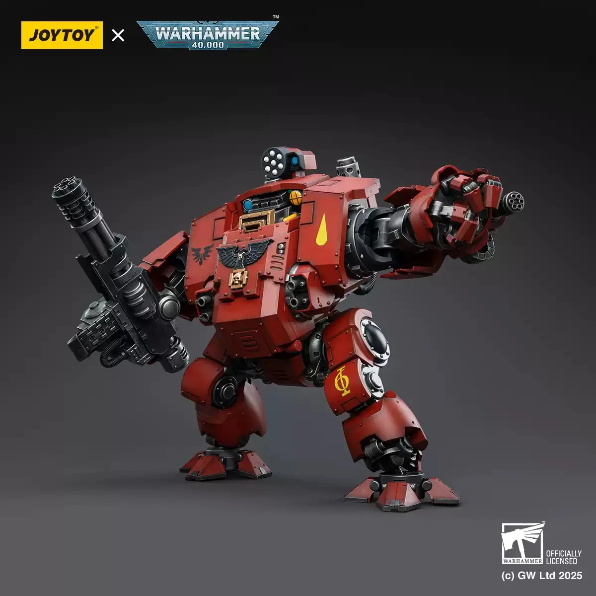 

2025 Q4 JOYTOY Warhammer 40K 1/18 Blood Angels Redemptor Dreadnought Anime Action Figure Model Toys For Collection Gift