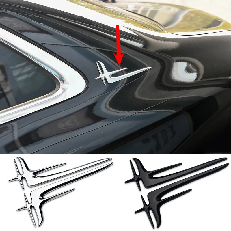 LWB Long Wheelbase Side Emblem Trim Sticker Car Side Fender Emblem Sticker Decoration For Mercedes Benz C Class W206 2021-2026