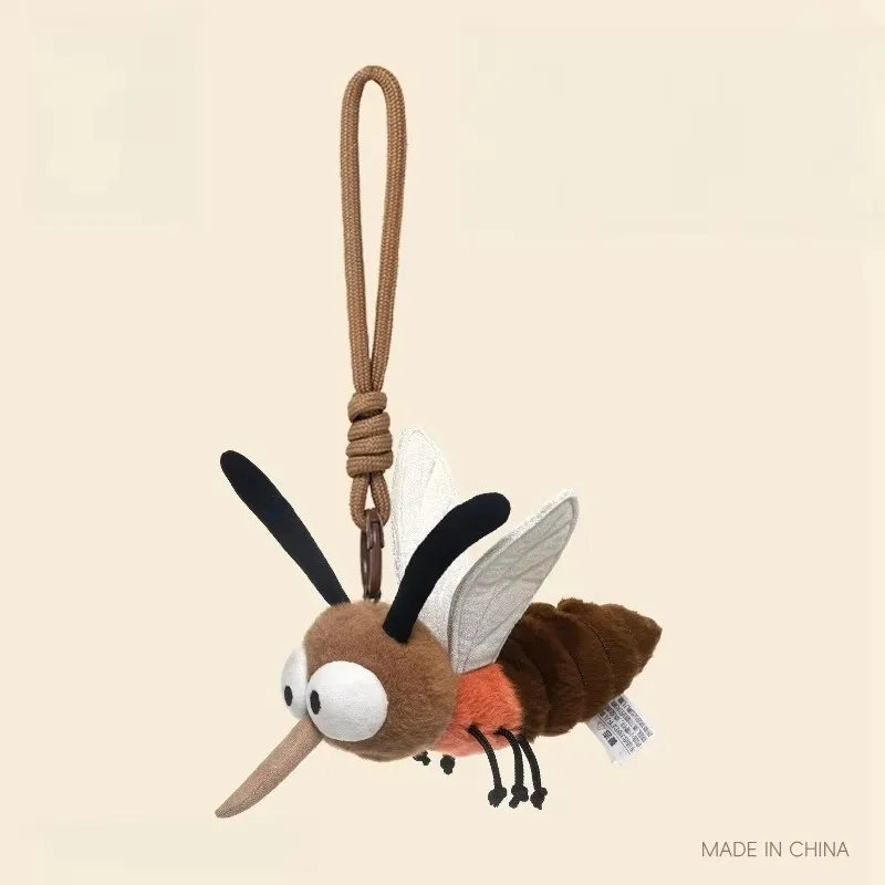 Kreatywne pluszowe zabawki w kształcie komarów, śmieszne figurki komarów, zawieszki do torebek, breloczki, dekoracje, prezenty urodzinowe dla dzieci.