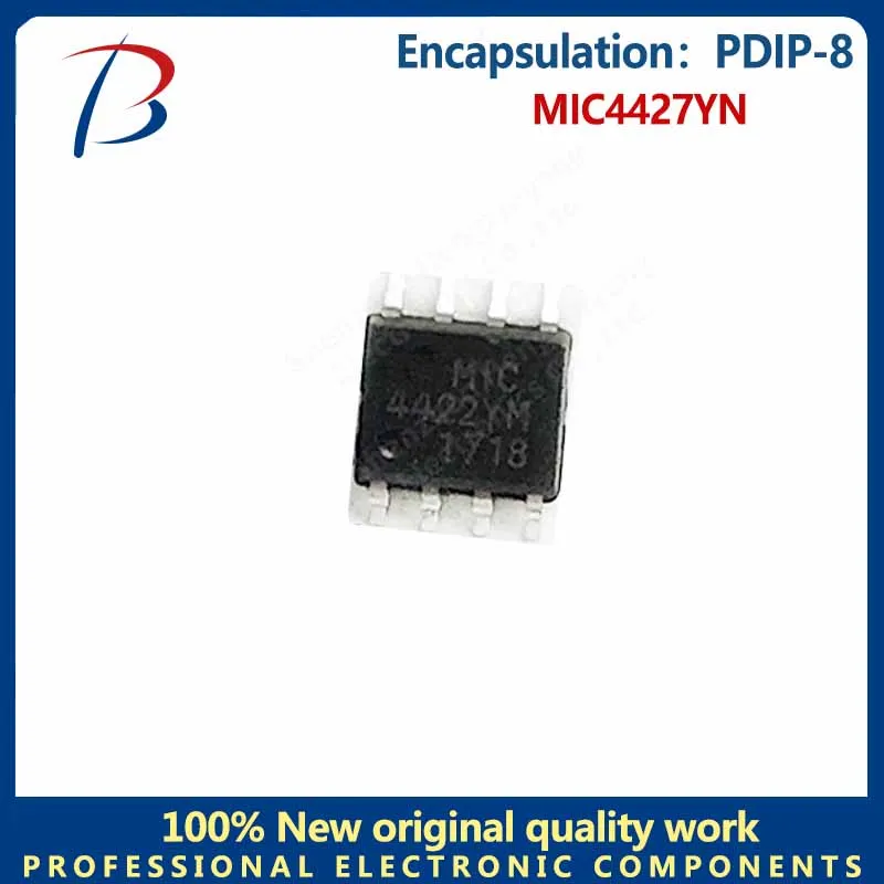 10PCS  MIC4427YN packages the DIP-8 power management driver chip