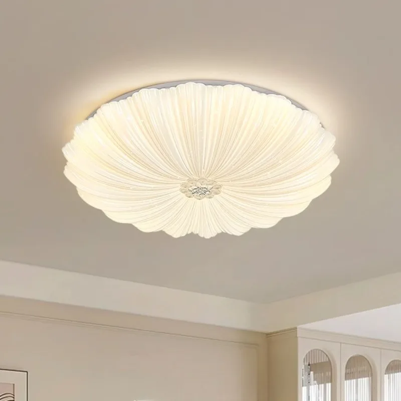 

Acrylic Lampshade Crystal Sand Ceiling Lights LED Living Room Restaurant Bedroom Corridor Modern Luxury Lighting Hanging Lamps