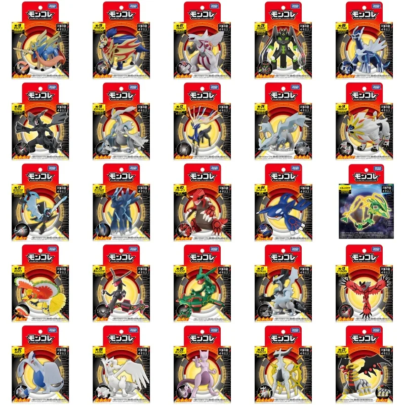

Original Tomy Takara Pokemon Action Figure Toys Monster Collection ( ML) Anime Figurine Dolls Groudon Kyogre Model Kids Gifts