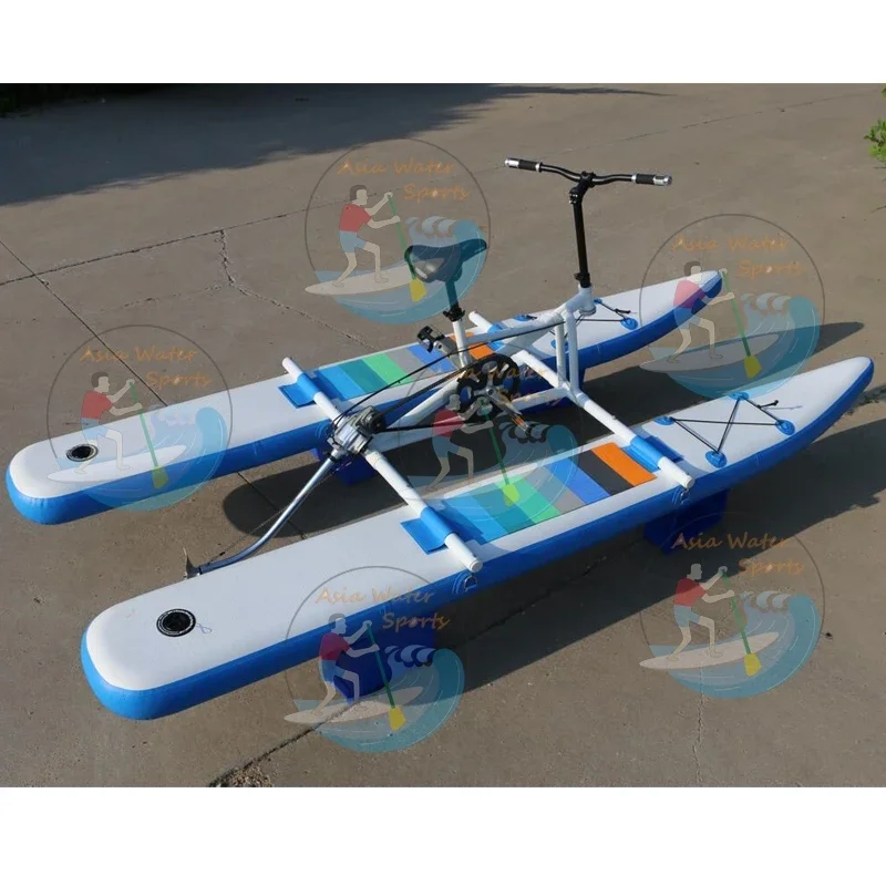 Water Sports Aqua Bicycle Pedal Inflatable Water Bike Bicycle Water Exercise Waterbike