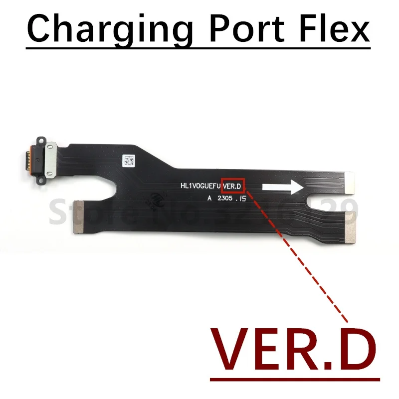 Microphone SIM Board For Huawei P30 Pro Loudspeaker Ringer Buzzer Fingerprint Sensor On/Off Volume Charging Port Flex Cable