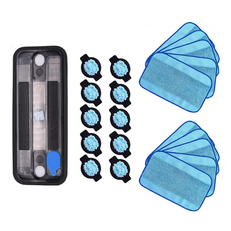 

Mop Cloth Water Tank And Water Wick Cap For Irobot Braava 320 380 380T 390 390T Mint 4200 5200 5200C Robot Vacuum Accessories