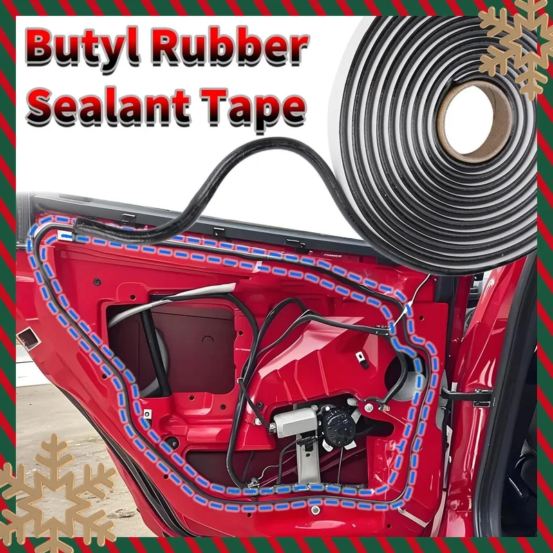 9mm*5m/10m Sealant Tape for Cars - Headlight Glue, Re-Seal HID Headlights, Taillight Protection, Waterproof Tape