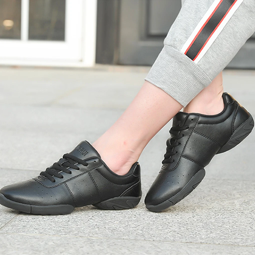 Rubber Dames Dansschoenen Met Veters Comfortabel en Duurzaam Schokabsorberend Antislip wit 41