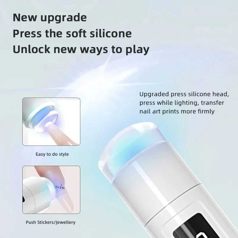 Profesjonalna lampa UV LED do paznokci Biurko z wyświetlaczem Przenośna mini suszarka do paznokci Stojak UV do zdobienia paznokci Zdejmowana