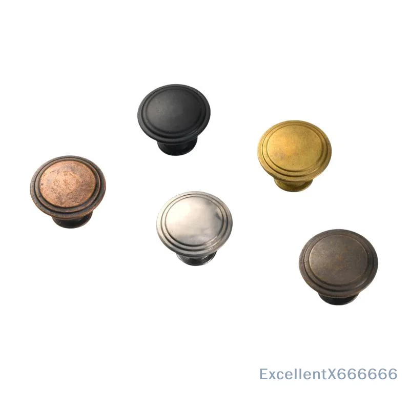 Mushroom Single Hole Cabinet Handle Matte Bronze Black Anti-Corrosion Pull for Shoe Cabinet Drawer Bathroom Vanity Hardware