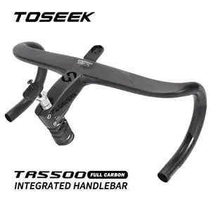 Toseek-ロードバイク用の統合カーボンハンドルバー,tr5500 T800,28.6 mm - AliExpress