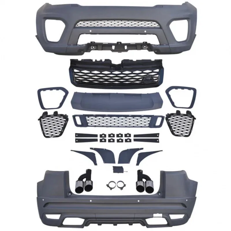 Suitable Hot Sell Outlet Bodykit Facelift for Range Evoque SVR 2010-2019 Upgrade to 2016-2019 Body Kit Front Rear Full