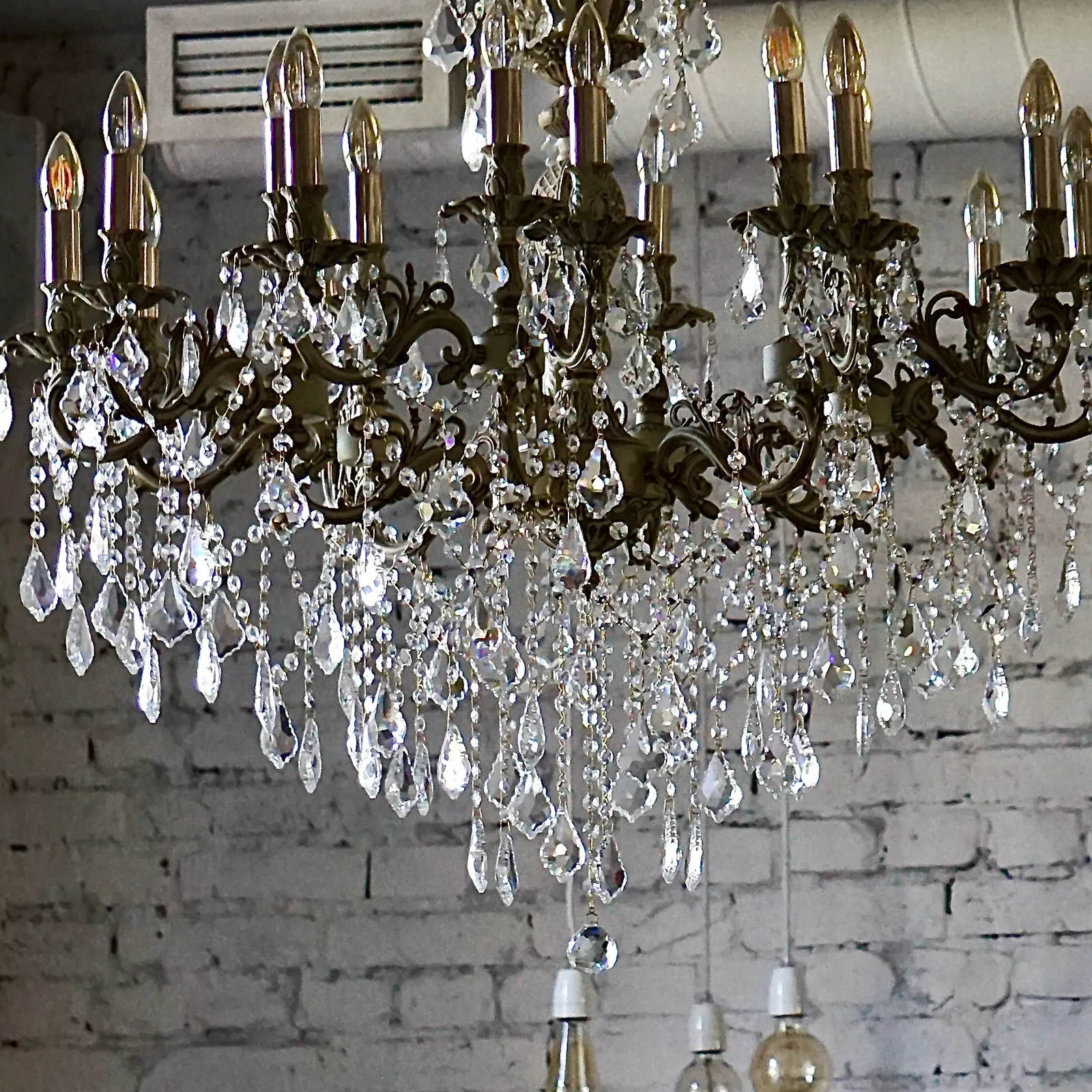 10Pcs Light Weight Crystal Pri - Decor Lighting Fixtures ulasan dan harga