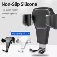 Universal Gravity Auto Phone Holder Car Air Vent Clip Mount Mobile Phone Holder CellPhone Stand Support For IPhone H L8Z2