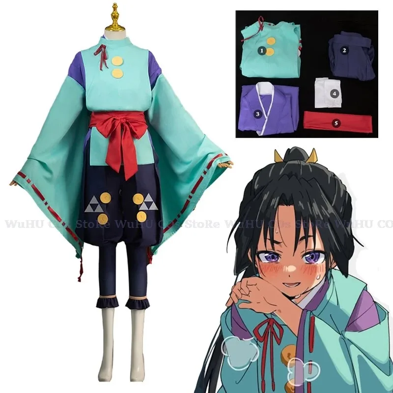 ss23 أنيمي الساموراي توكييوكي هوجو تأثيري حلي شعر مستعار موحدة Chojumaru Elusive Warriors حفلة الهالوين للنساء الرجال