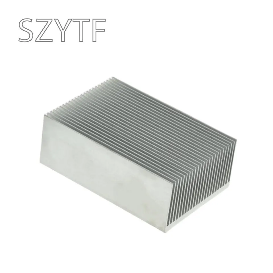 High Power Electronic Heatsink Radiator Cooler Radiator Aluminum 100×69×37MM Heat Sink  Fins Fine-toothed