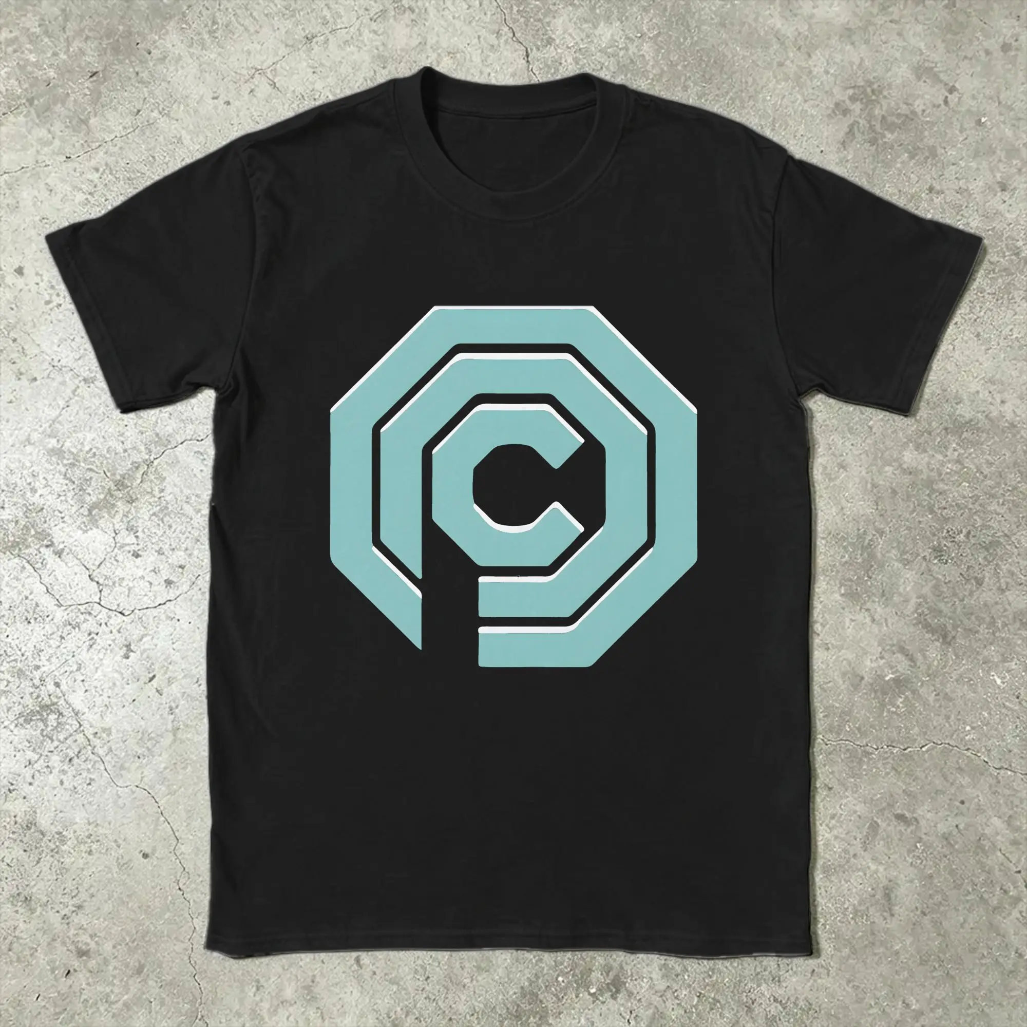Ocp From Robocops T-Shirt Beach  Fashion T Shirts Men 100% Cotton Comfortable Plus Size 5XL Top Tees Short-Sleeve Y2K Retro Tops