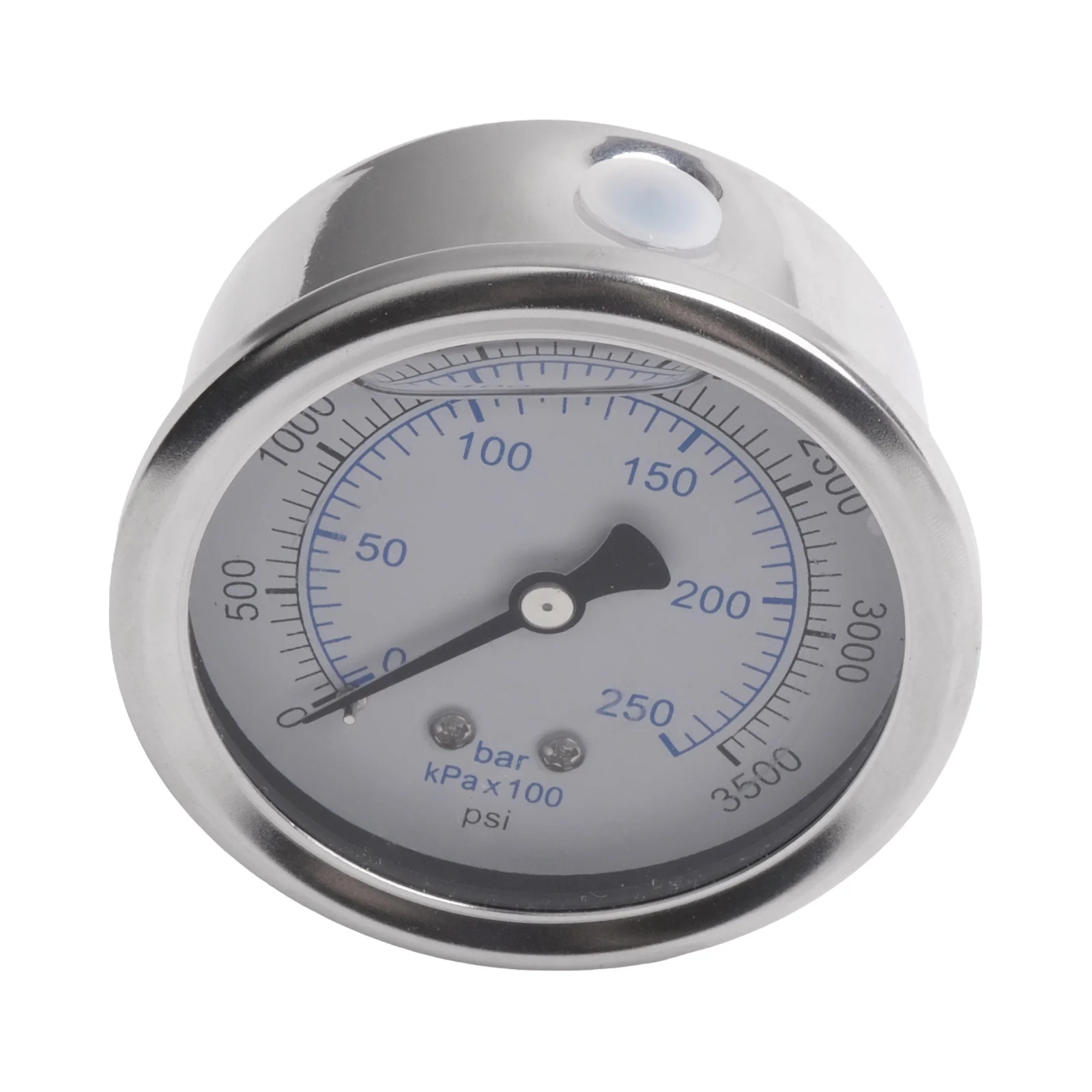 Power Equipment Cleaning Machine Parts Pressure Gauge Meter Detector 5.5KW High Precision 0-250 Bar Pressure Gauge