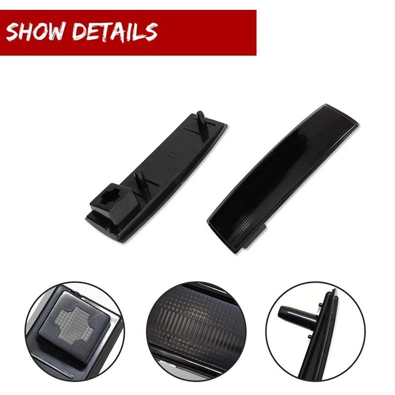 For Chevrolet S10 Blazer For GMC Jimmy S15 Sonoma For Oldsmobile Bravada Base Car Front Side Marker Parking Light Cover Shells