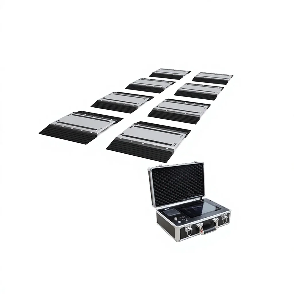 Digital LED/LCD Display Portable Weighbridge Scale for Trucks & Axles with /ODM Customization and 1 Year Warranty