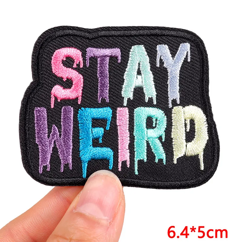 Jacket/Backpack Embroidery Patch DIY Tarot Embroidered Patches On Clothes Badges Punk Animal Patch Iron On Patches For Clothing