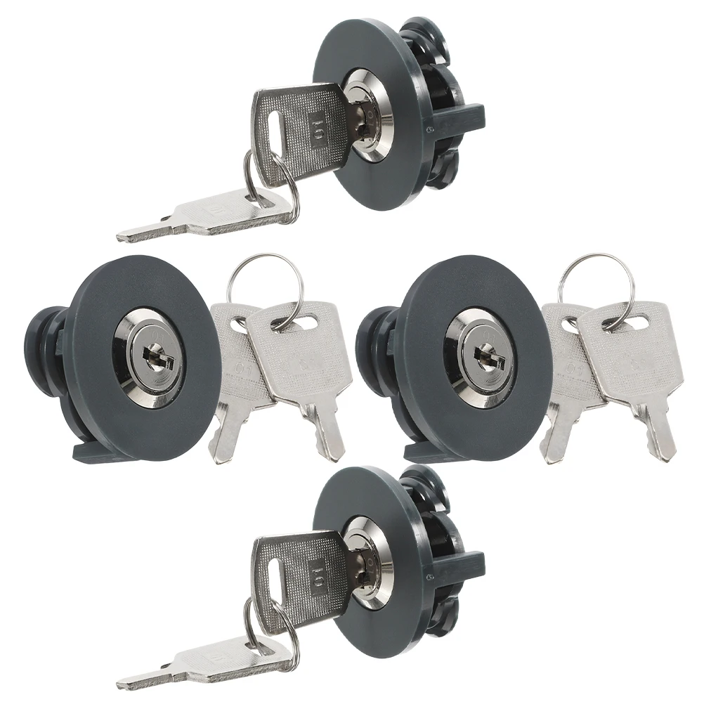 4 قطعة قفل أمان المكونات الصناعية سبائك الزنك الروتاري اللسان المضادة للمس حامي لورشة عمل مصنع مخرج طاقة #5