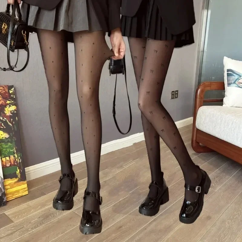 200g New Women's Fleece Tights Sexy Print Stockings Winter Warm Leggings Fashion High-Elastic Thermal Pantyhose Skin Effect
