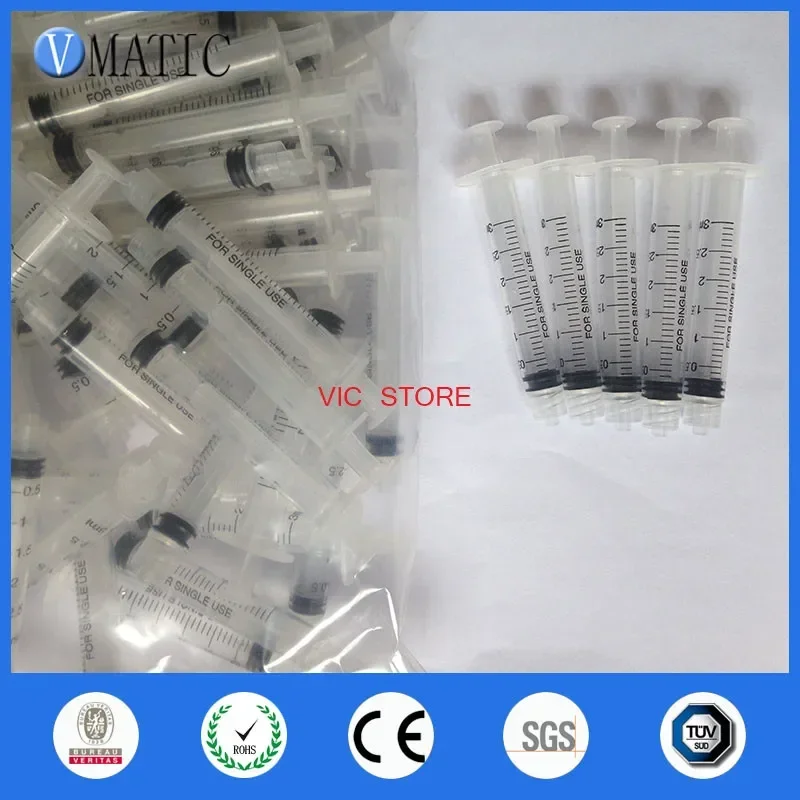 Free Shipping Non Sterilized 3ml/cc Plastic Dispensing Syringe X 30Pcs Luer Lock Glue Dispensing Syringe