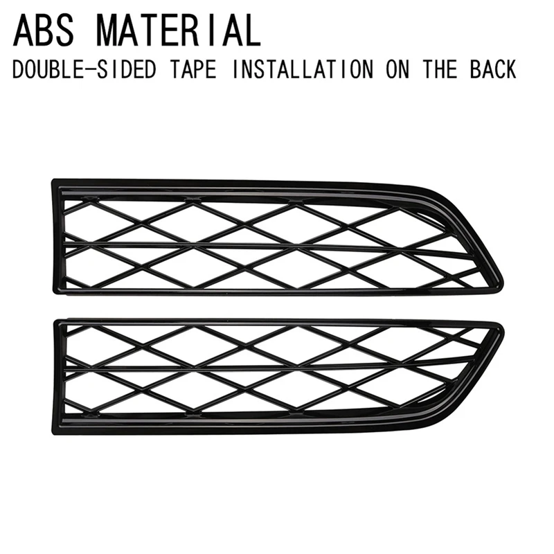 Car Front Bottom Middle Net Decoration Bumper Lower Grilles Protective Stand Cover For Mazda CX-60 CX60 2022+ Parts Accessories