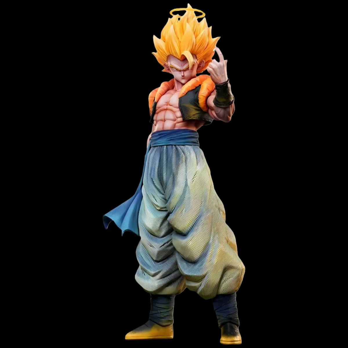 

31.5cm/12.4in Anime Dragon Ball Z Gogeta Figure DBZ Gogeta Action Figures PVC Statue Collection Model Toys Gifts