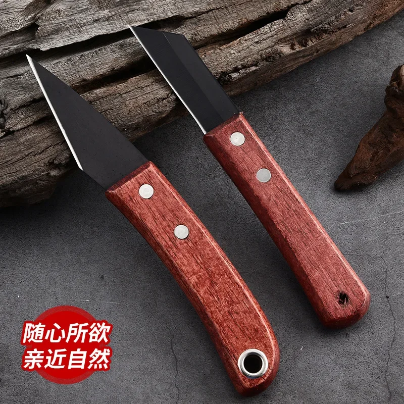 Blade steel budding knife grafting knife hand-made sharp durable flower seedling grafting knife special