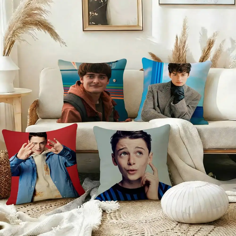 

N-Noah C-Cameron S-Schnapp NCS Square Double-Sided printed Pillow Case Bedroom Bedside Pillow Sofa Cushion Cover