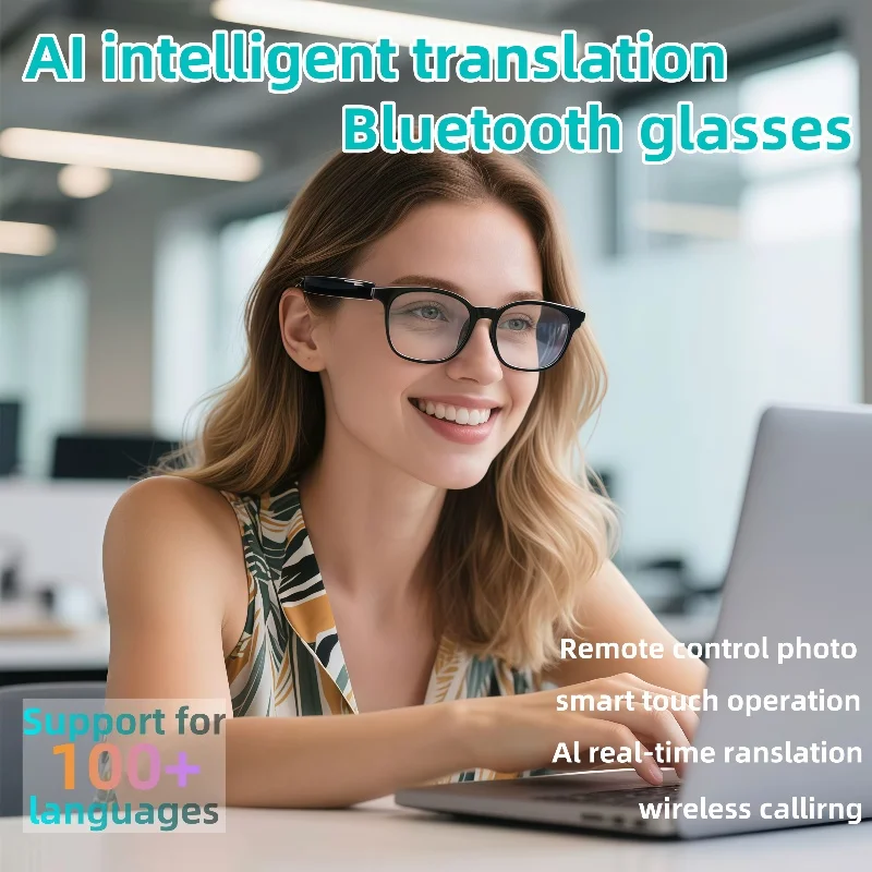 

F19 Спецификация Интеллектуальный перевод Очки Солнцезащитные очки Голосовой пульт дистанционного управления Музыкальные очки Водонепроницаемые очки