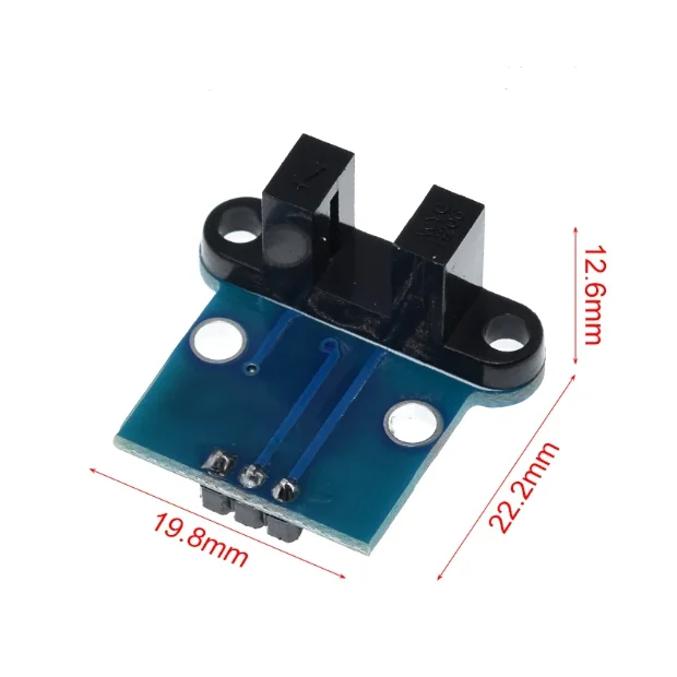 HC-020K modulo di velocità ottica 4WD misurazione della velocità del carrello misurazione a doppia velocità con Kit Encoder a disco