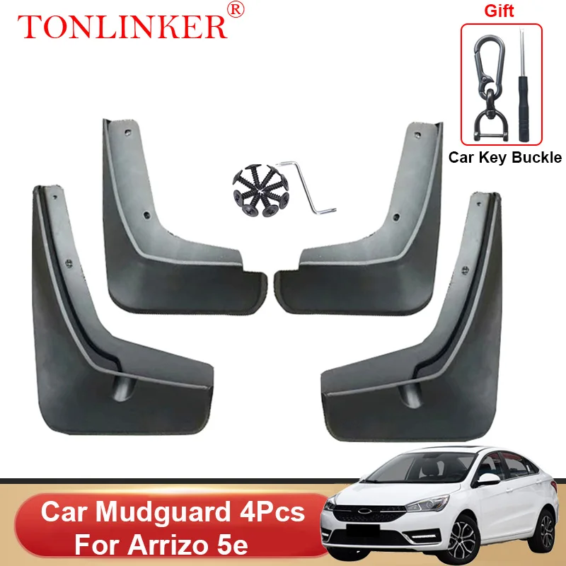 

TONLINKER Car Mudguard For Chery Arrizo 5e Arrizo5e 2016 2017 2018 Mudguards Mud Flaps Fender Splash Guards Mudflaps Accessories