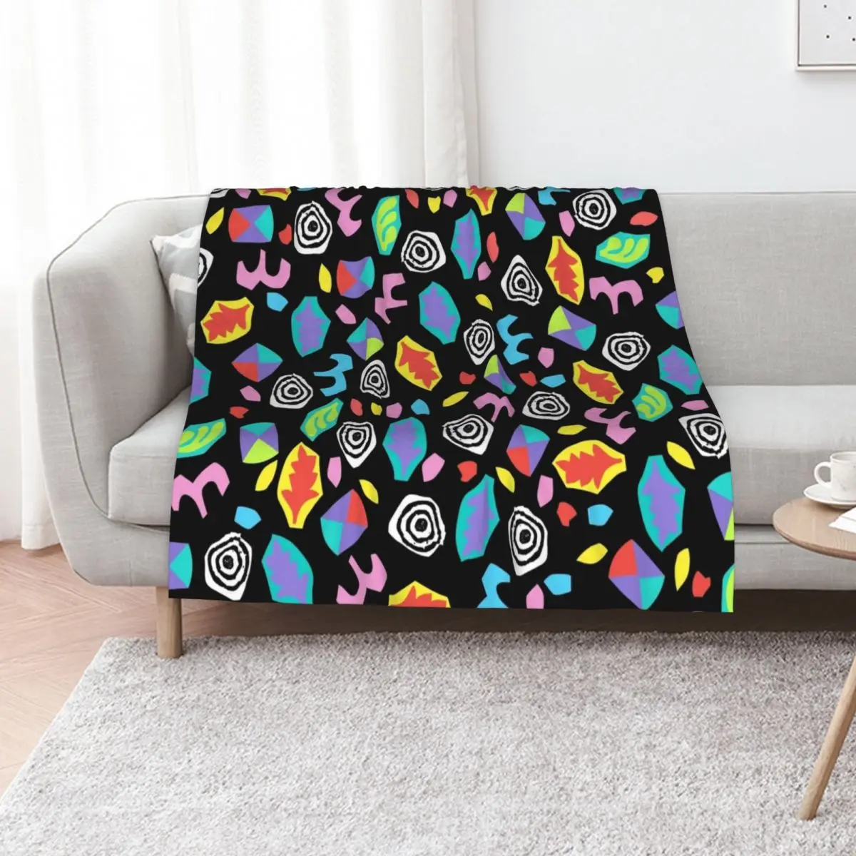 Starcourt Mall Throw Blanket Anti Shedding Soft Fuzzy Blanket for Home