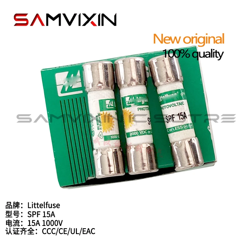 5/PCS fuse SPF 1A 2A 3A 4A 5A 6A 8A 10A 12A 15A 20A 25A 30A 1000V