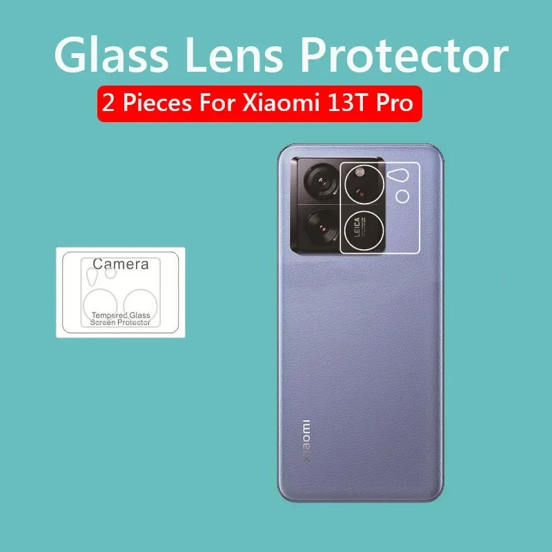 2 Pieces For Xiaomi 13 Camera Lens Protector Film Camera Tempered Glass On For Xiaomi 13 14 Pro 13T Pro Xiaomi13 Pro Lens Film