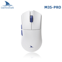 Darmoshark M3s-Pro Wireless Bluetooth Gaming Mouse PAM3395 Optical Sensor N52840 HUANO Switch 26KDPI Mice For Computer Laptop PC