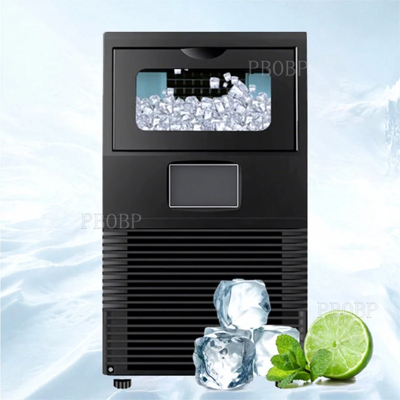 High Quality Commercial Ice Cube Maker HZB-40FA 40kg Tap Water Large Capacity Ice Maker For Tea Shop