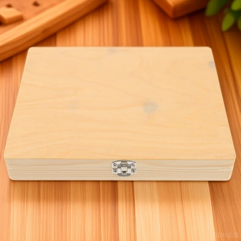 

25-Slot Wooden Microscope Slide Storage Box Premium Specimens Holder For Teaching Labs Multi Slots Slide Container