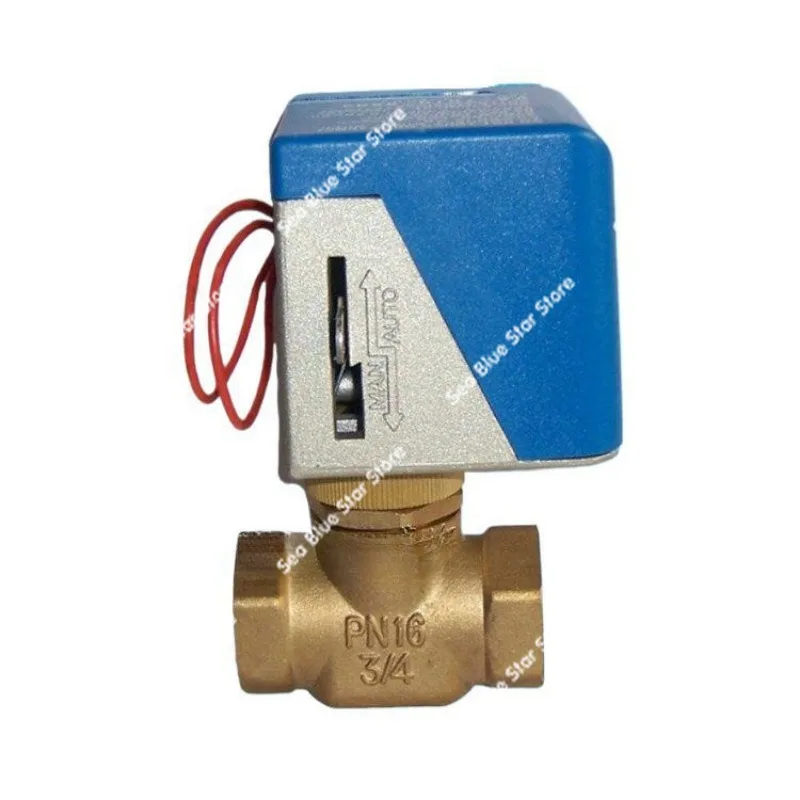 VA7010-8503 Electric two-way valve Air conditioner Fan coil two-way solenoid valve 6 points DN20