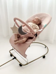 2024 heißer Verkauf anpassbare Baby Schaukel stühle multifunktional für Baby Neugeborene tragbare Baby Rocker Türsteher