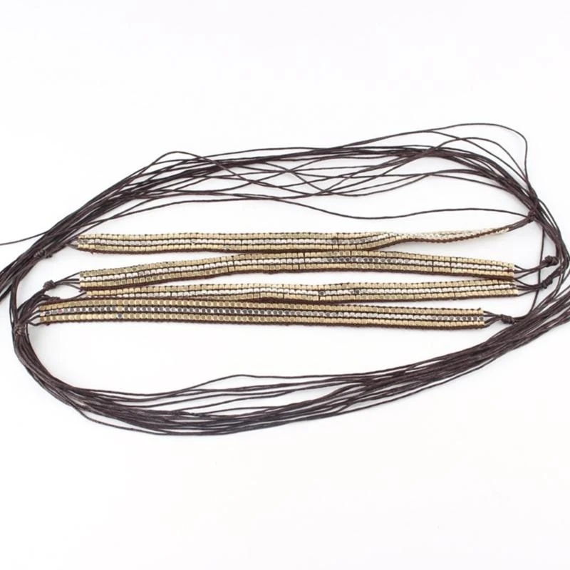 5ASD مرصعة باند باند كاوبوي هات باند الغربية حزام حزام فرقة المكسيكية باند الغربية هات على القبعة الأصلية القبعة الأصلية