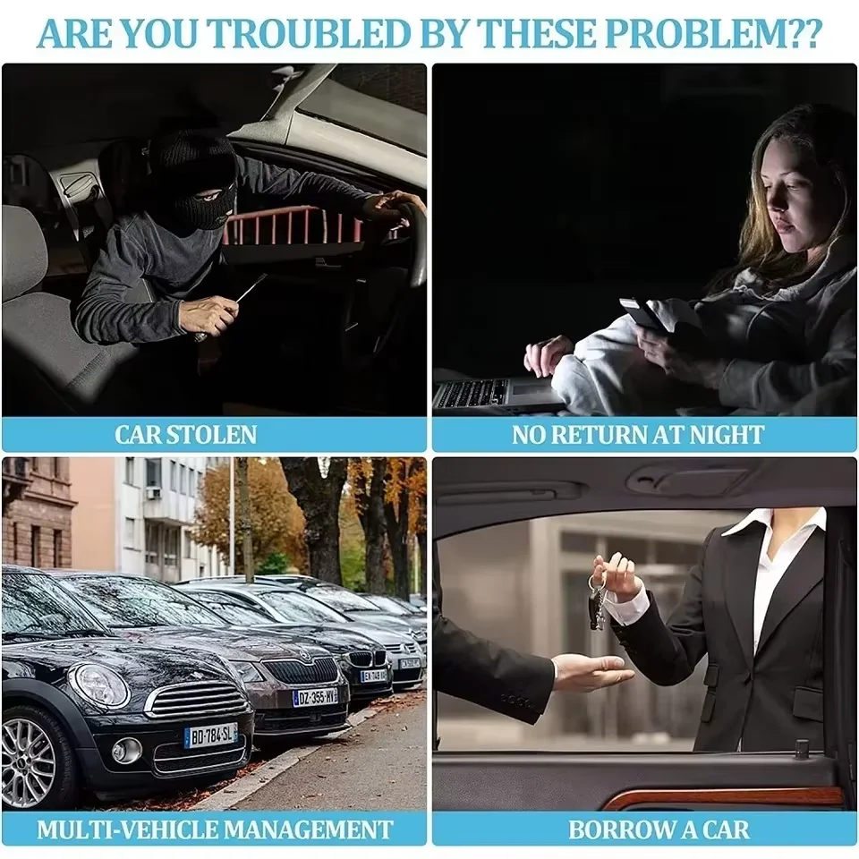 GPS 위치 추적기 원격 소형 강력 자석 자동차 차량 도난 방지 및 분실 방지 추적기 자동차 추적 장치 GF-07