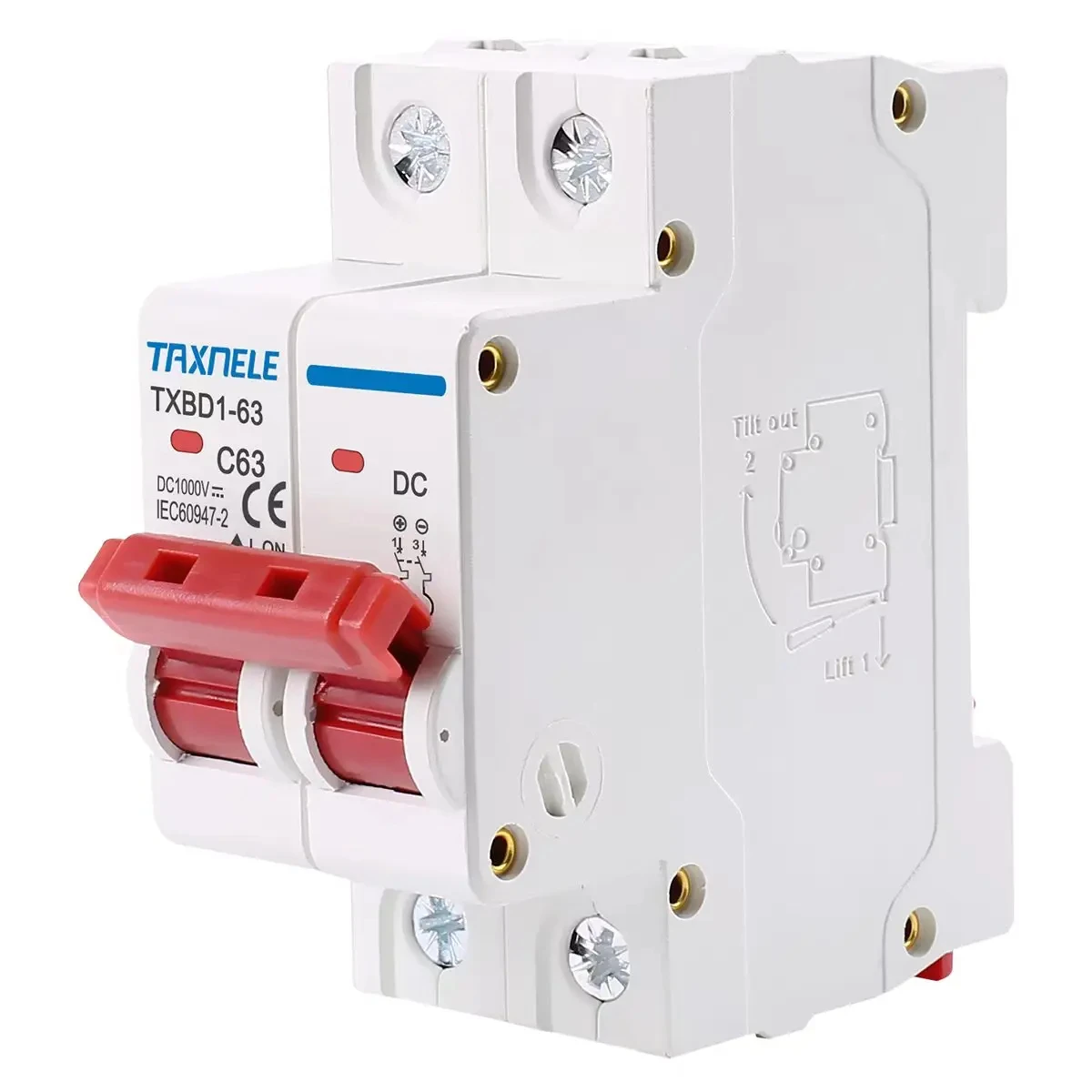 1 Pc Dc 1000V 2P So…