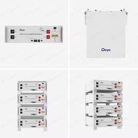 Deye Battery SE-G5.1 Pro-B 51.2V 100AH 5KWH LiFePO4 Lithium Batteries 5kw 6000 Cycles DOD for Home Use Solar Power System