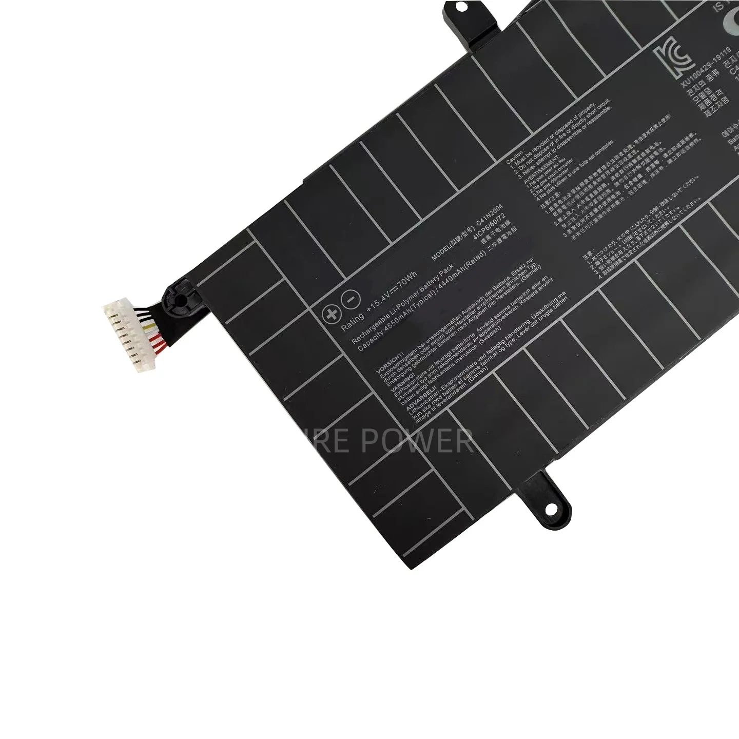 New Laptop Battery C41N2004 15.4V 70WH 4550mAh High Quality For Asus ZenBook Duo 14 UX482 UX482EA UX482EG