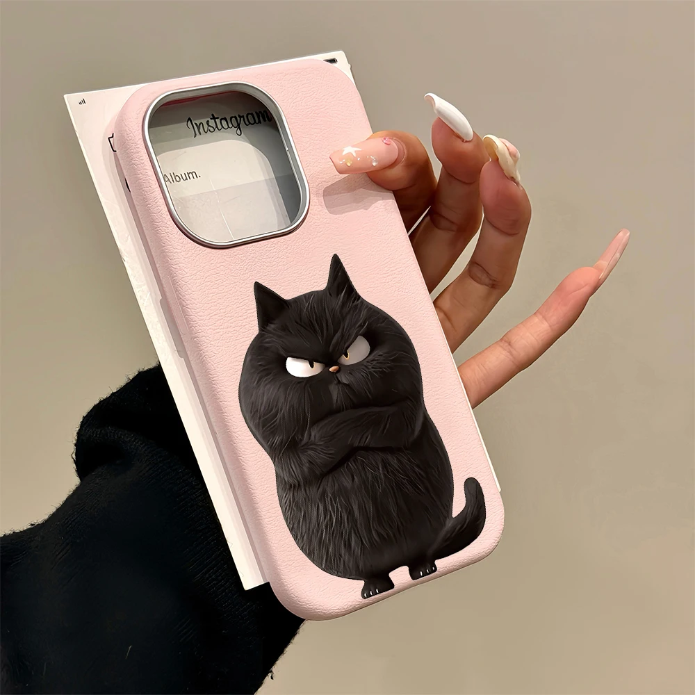 Street Cool Cat Meme Hülle für Samsung Galaxy S25 S24 S23 Ultra S22 S21Plus FE A57 A56 A55 A54 A53 A36 A35 A34 5G Silikon-Schutzhülle – Detail 4